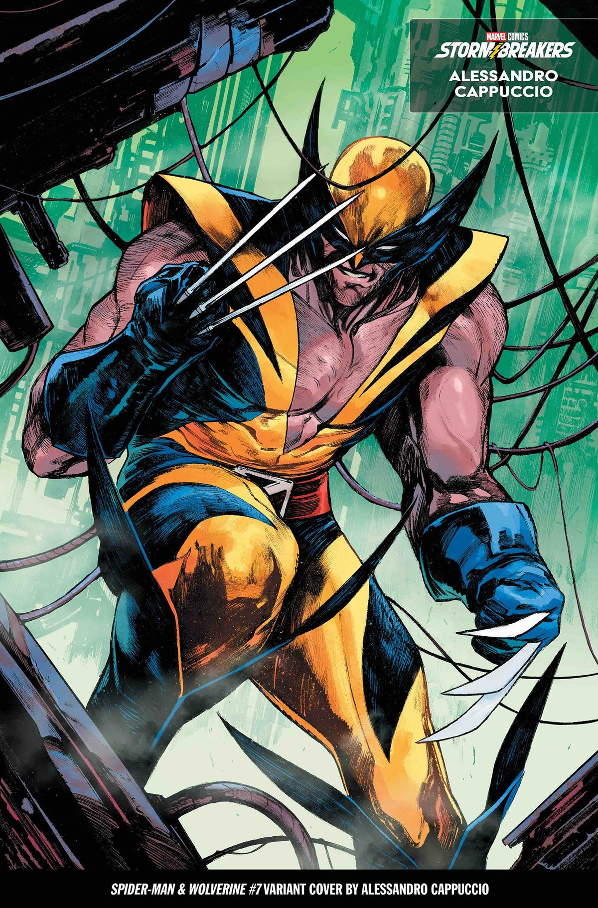 Stock Photo of Spider-Man & Wolverine #7 Alessandro Cappuccio From the Chaos A Costume Variant Marvel Comics Comics sold by Stronghold Collectibles of Acadiana Lafayette, LA