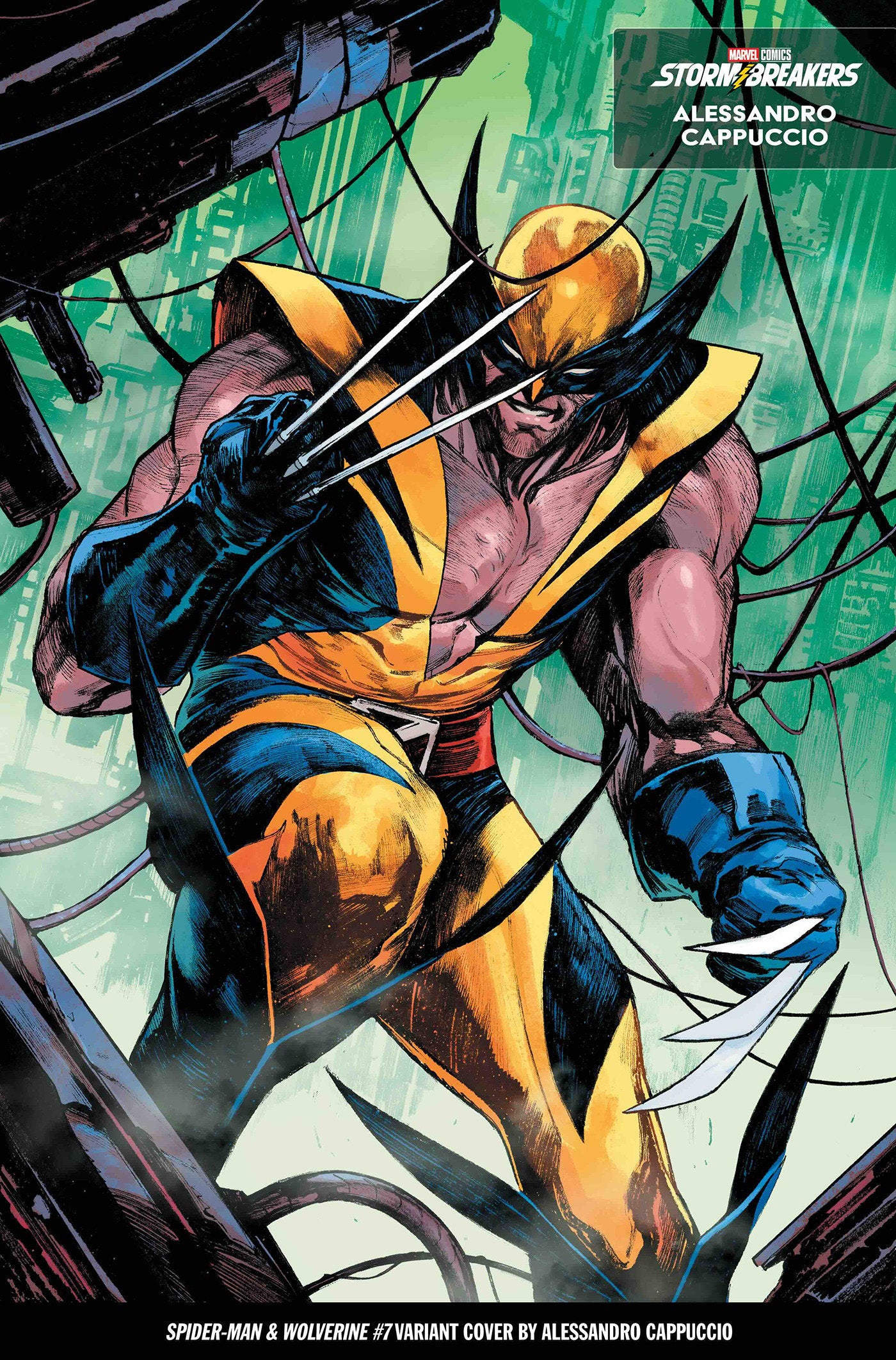 Stock Photo of Spider-Man & Wolverine #7 Alessandro Cappuccio From the Chaos A Costume Variant Marvel Comics Comics sold by Stronghold Collectibles of Acadiana Lafayette, LA