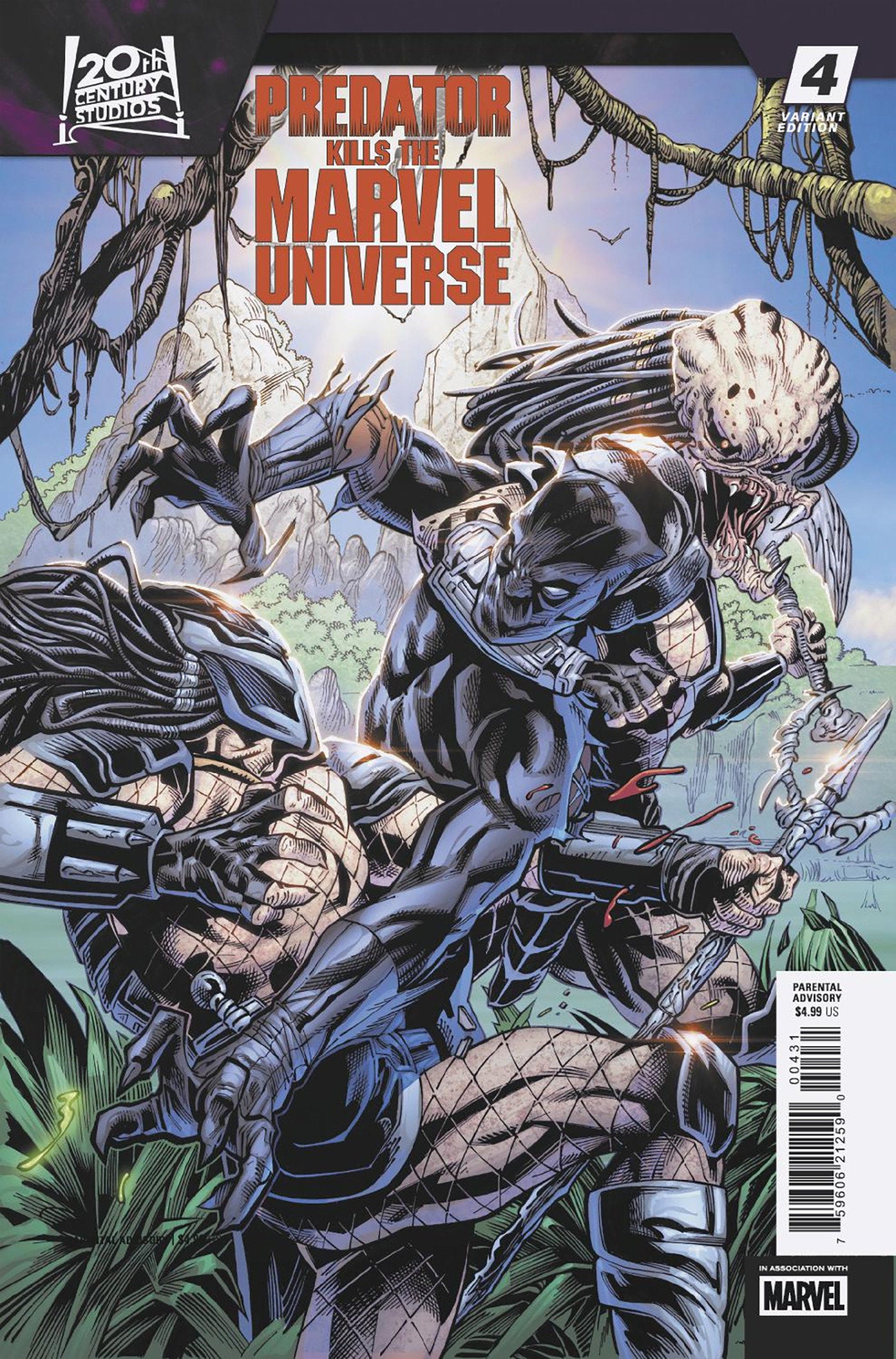Stock Photo of  Predator Kills The Marvel Universe #4 Chris Campana Variant Marvel Comics Comics sold by Stronghold Collectibles of Acadiana Lafayette, LA