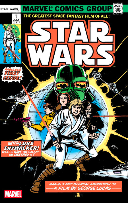 Stock Photo of Star Wars 1977 #1 Facsimile Edition [New Printing] Marvel Comics Comics sold by Stronghold Collectibles of Acadiana Lafayette, LA