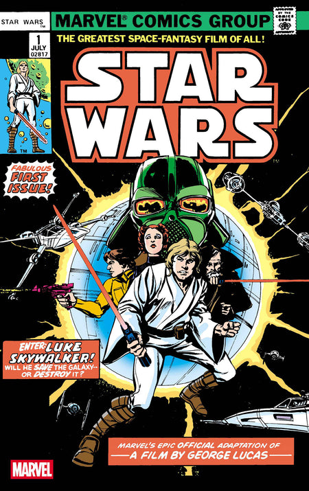 Stock Photo of Star Wars 1977 #1 Facsimile Edition Foil Variant [New Printing] Marvel Comics Comics sold by Stronghold Collectibles of Acadiana Lafayette, LA