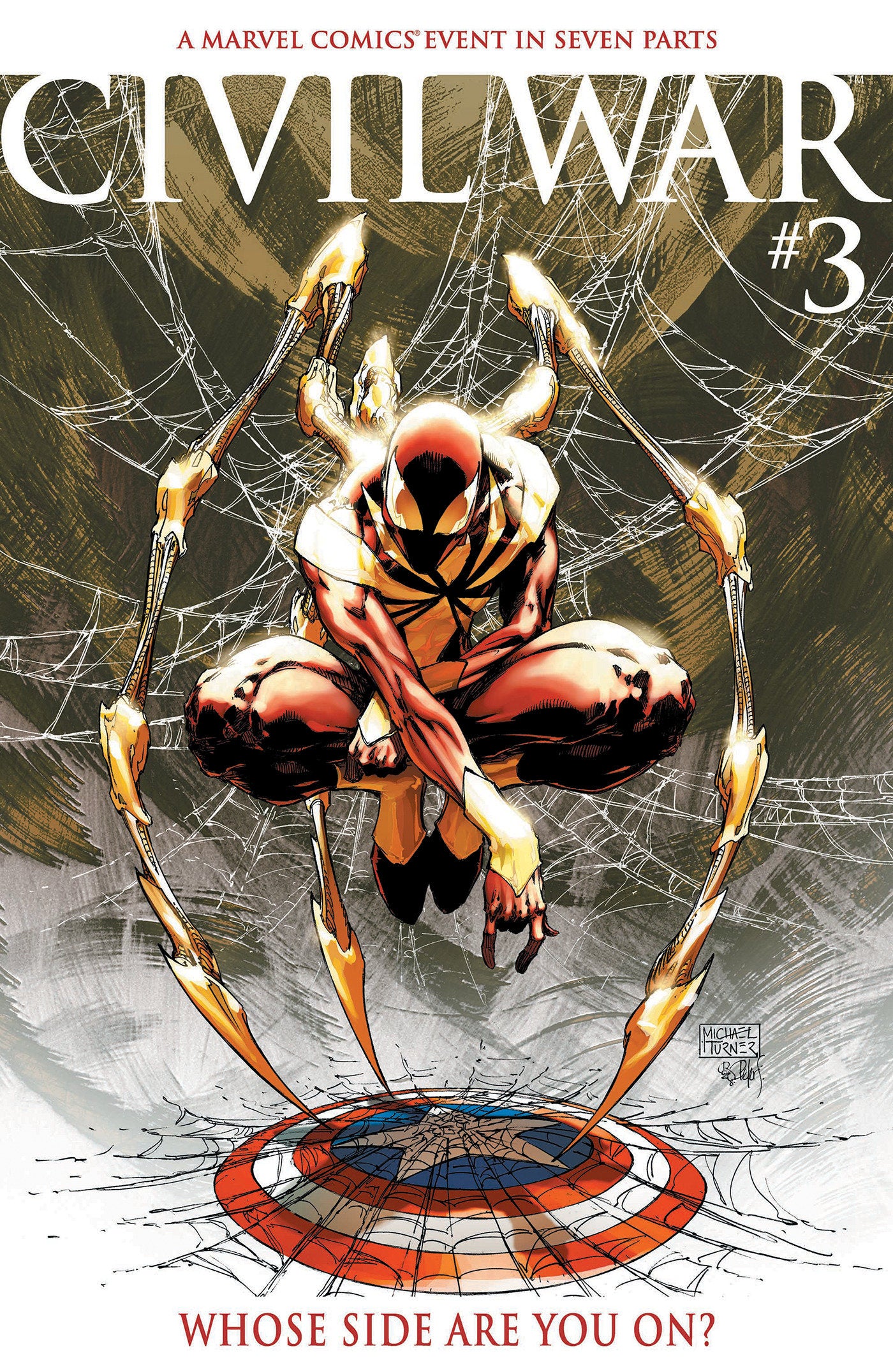 Stock Photo of Civil War #3 Facsimile Edition Michael Turner Foil Variant Marvel Comics Comics sold by Stronghold Collectibles of Acadiana Lafayette, LA