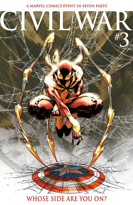Stock Photo of Civil War #3 Facsimile Edition Michael Turner Foil Variant Marvel Comics Comics sold by Stronghold Collectibles of Acadiana Lafayette, LA