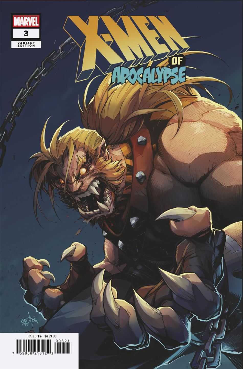Stock Photo of  X-Men Of Apocalypse #3 Joe Madureira Variant Marvel Comics Comics sold by Stronghold Collectibles of Acadiana Lafayette, LA