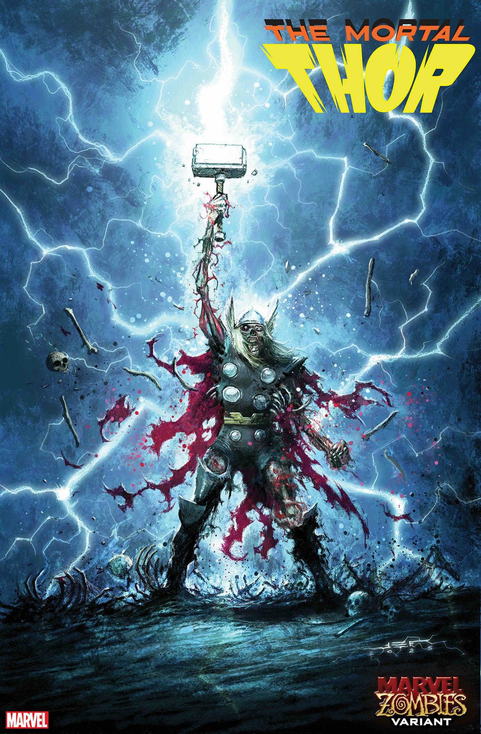 Stock Photo of Thor #3 Juan Ferreyra Marvel Zombies Variant Marvel Comics Comics sold by Stronghold Collectibles of Acadiana Lafayette, LA
