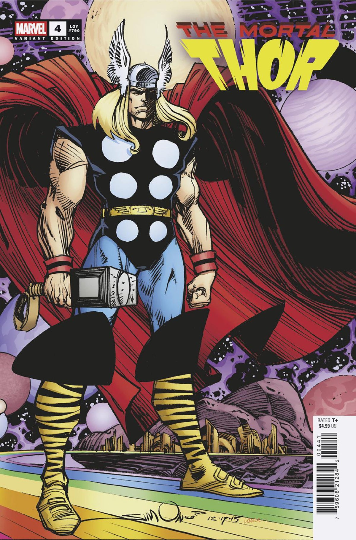 Stock Photo of  Thor #4 Walt Simonson Variant Marvel Comics Comics sold by Stronghold Collectibles of Acadiana Lafayette, LA