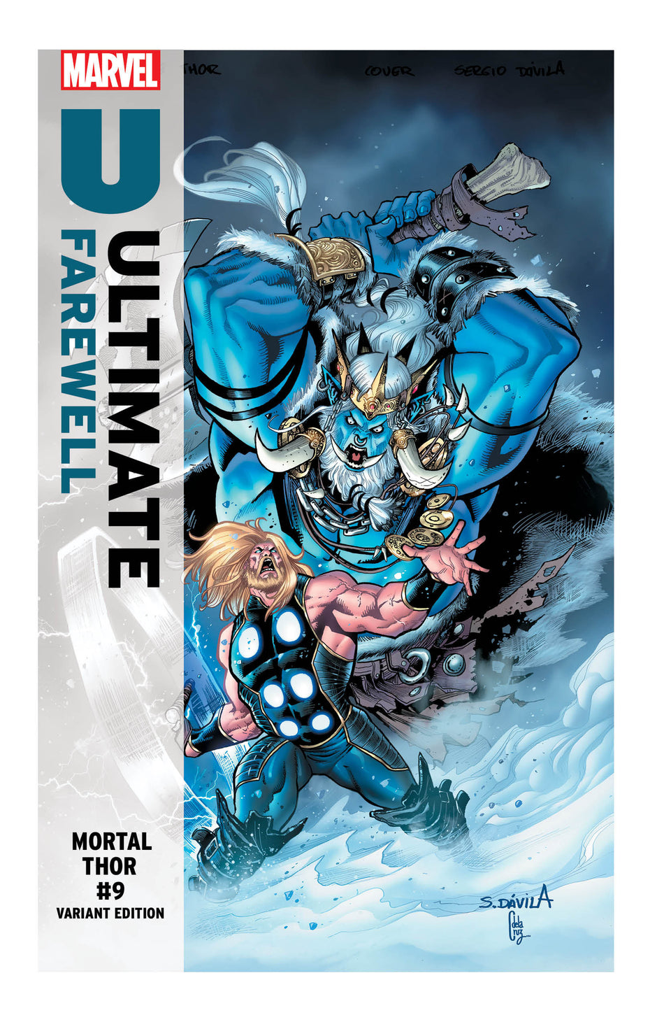 Stock Photo of  Mortal Thor #9 Sergio Davila Ultimate Farewell Variant Marvel Comics Comics sold by Stronghold Collectibles of Acadiana Lafayette, LA