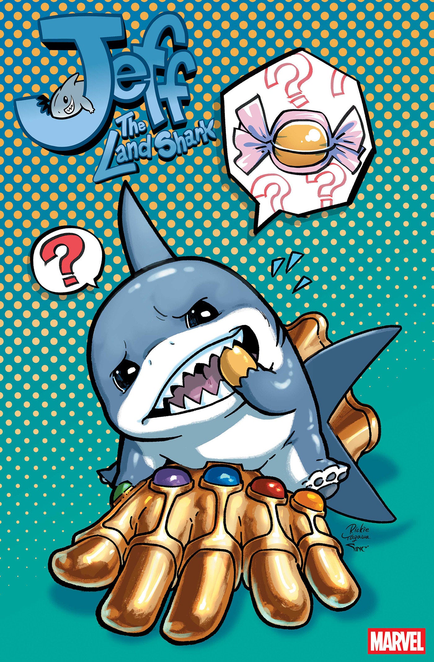Stock Photo of Jeff the Land Shark #1 Rickie Yagawa Foil Variant Marvel Comics Comics sold by Stronghold Collectibles of Acadiana Lafayette, LA