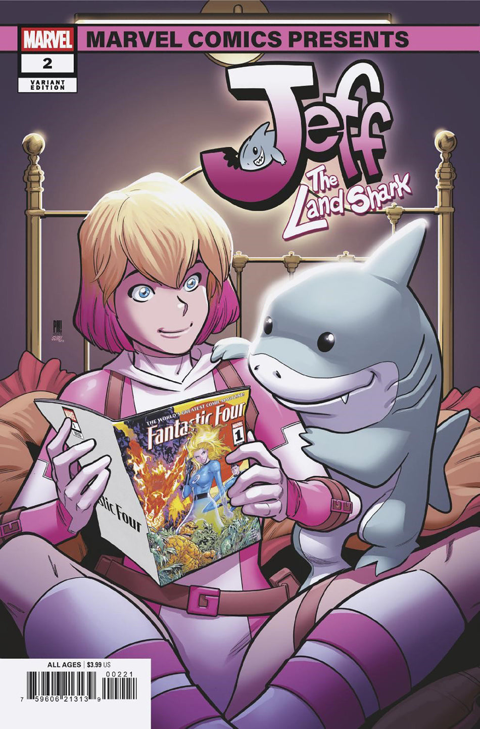 Stock Photo of Jeff the Land Shark #2 Paco Medina Marvel Comics Presents Variant Marvel Comics Comics sold by Stronghold Collectibles of Acadiana Lafayette, LA
