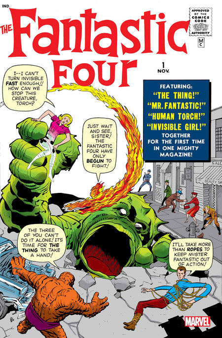 Stock Photo of Fantastic Four #1 Facsimile Edition [New Printing 2025] Marvel Comics Comics sold by Stronghold Collectibles of Acadiana Lafayette, LA