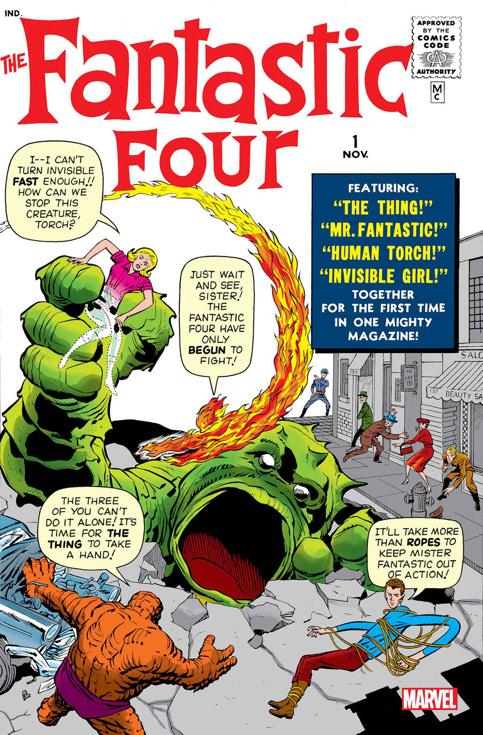 Stock Photo of Fantastic Four #1 Facsimile Edition [New Printing 2025] Marvel Comics Comics sold by Stronghold Collectibles of Acadiana Lafayette, LA