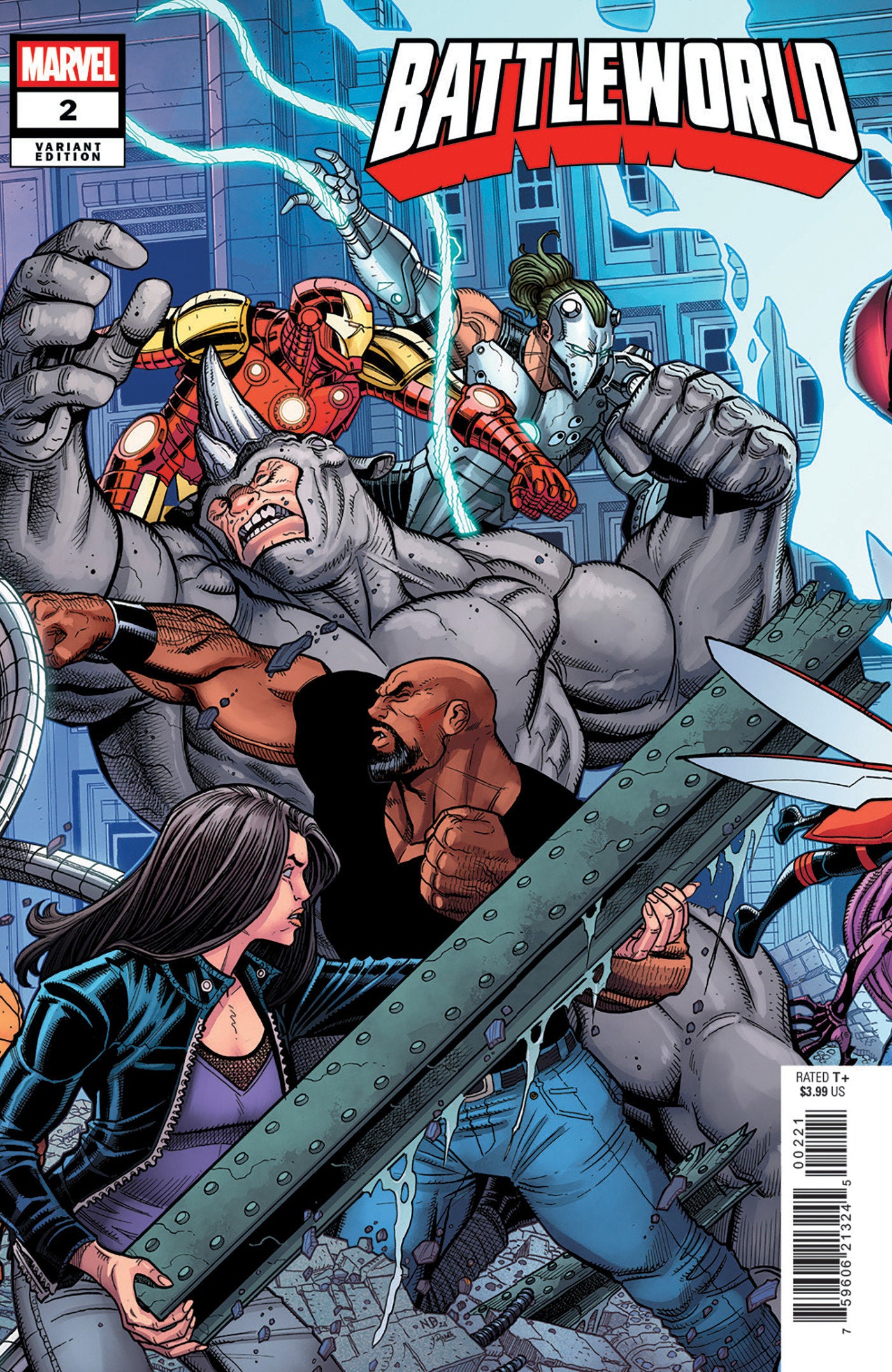 Stock Photo of Battleworld #2 Nick Bradshaw 5 Part Connecting Variant B Marvel Comics Comics sold by Stronghold Collectibles of Acadiana Lafayette, LA