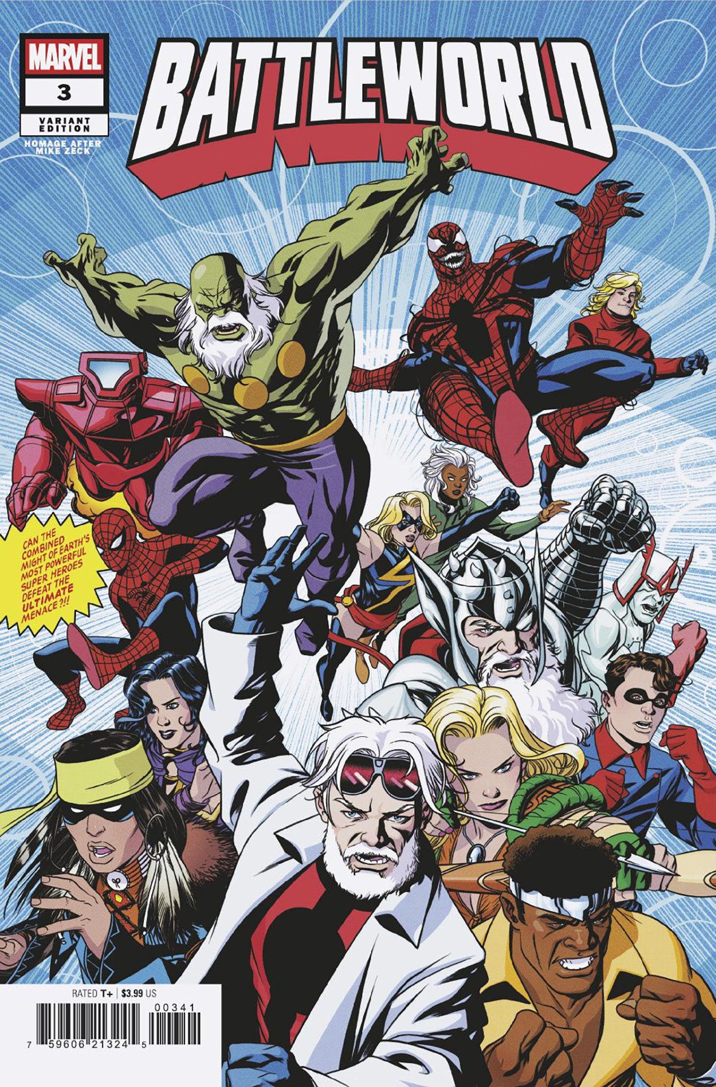 Stock Photo of  Battleworld #3 Mike McKone Homage Variant Marvel Comics Comics sold by Stronghold Collectibles of Acadiana Lafayette, LA