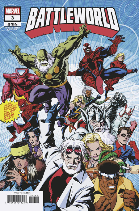 Stock Photo of  Battleworld #3 Mike McKone Homage Variant Marvel Comics Comics sold by Stronghold Collectibles of Acadiana Lafayette, LA