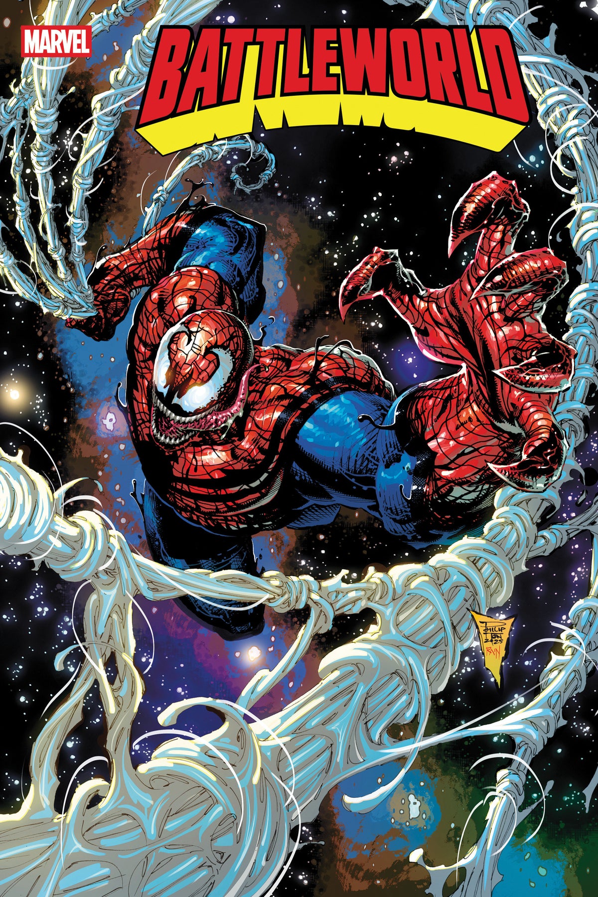 Stock Photo of  Battleworld #3 Philip Tan Venom Variant Marvel Comics Comics sold by Stronghold Collectibles of Acadiana Lafayette, LA