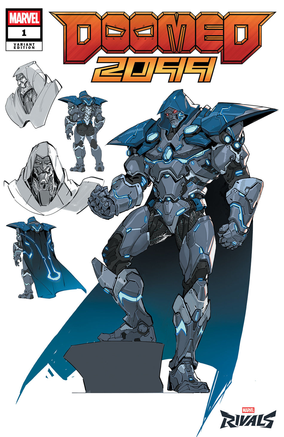 Stock Photo of Doomed 2099 #1 Netease Games Marvel Rivals Variant Marvel Comics Comics sold by Stronghold Collectibles of Acadiana Lafayette, LA