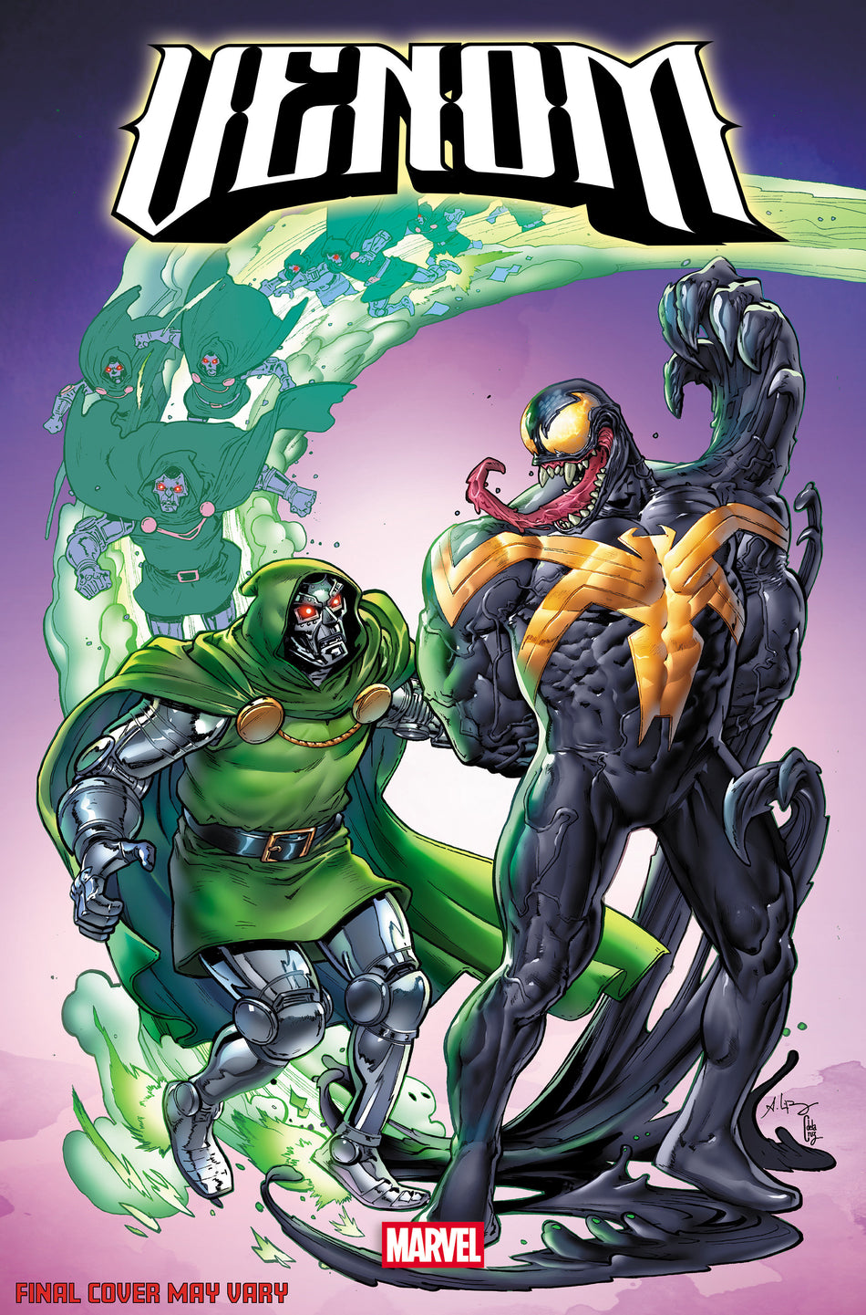 Stock Photo of  Venom #255 Andrei Bressan Doom Homage Variant [Ds] Marvel Comics Comics sold by Stronghold Collectibles of Acadiana Lafayette, LA