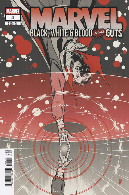 Stock Photo of  Marvel: Black, White & Blood And Guts #4 Jorge Fornes Variant Marvel Comics Comics sold by Stronghold Collectibles of Acadiana Lafayette, LA