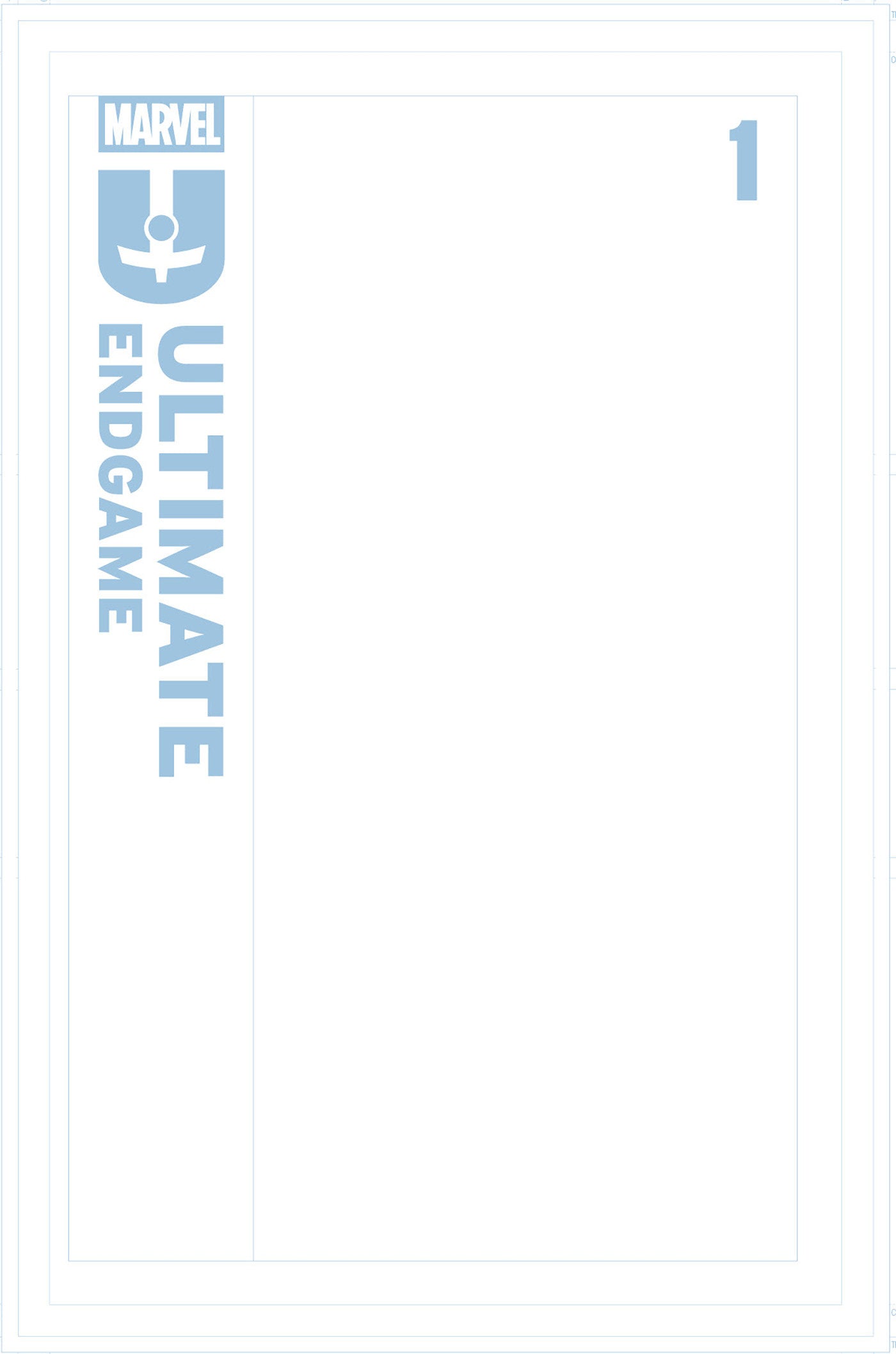 Stock Photo of  Ultimate Endgame #1 Blue Line Blank Variant Marvel Comics Comics sold by Stronghold Collectibles of Acadiana Lafayette, LA