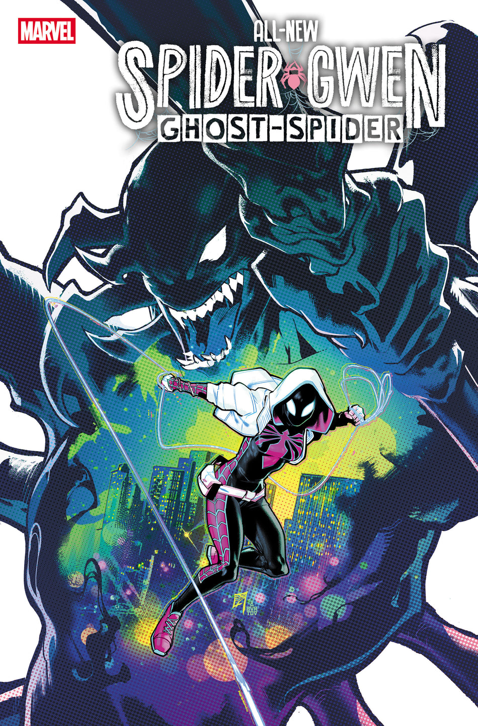 Stock Photo of All New Spider Gwen: The Ghost Spider #3 C.F. Villa 1:25 Variant Marvel Comics Comics sold by Stronghold Collectibles of Acadiana Lafayette, LA