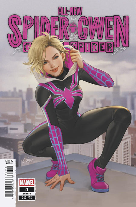 Stock Photo of  All New Spider Gwen: The Ghost Spider #4 Leirix 1:25 Variant Marvel Comics Comics sold by Stronghold Collectibles of Acadiana Lafayette, LA