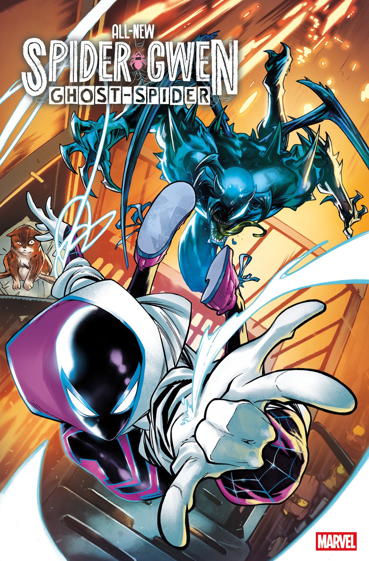 Stock Photo of  All New Spider Gwen: The Ghost Spider #5 Francesco Manna 1:25 Variant Marvel Comics Comics sold by Stronghold Collectibles of Acadiana Lafayette, LA