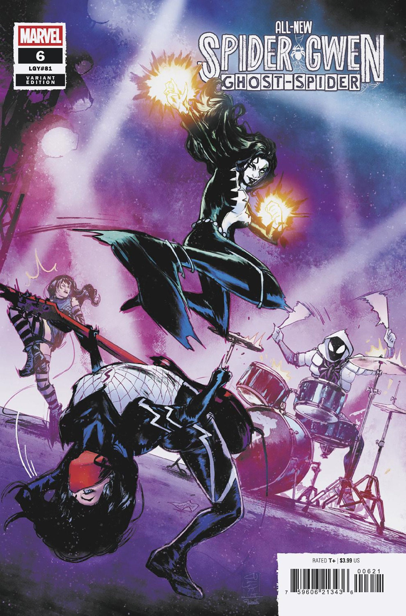 Stock Photo of  All New Spider Gwen: The Ghost Spider #6 Zulema Scotto Lavina Variant Marvel Comics Comics sold by Stronghold Collectibles of Acadiana Lafayette, LA