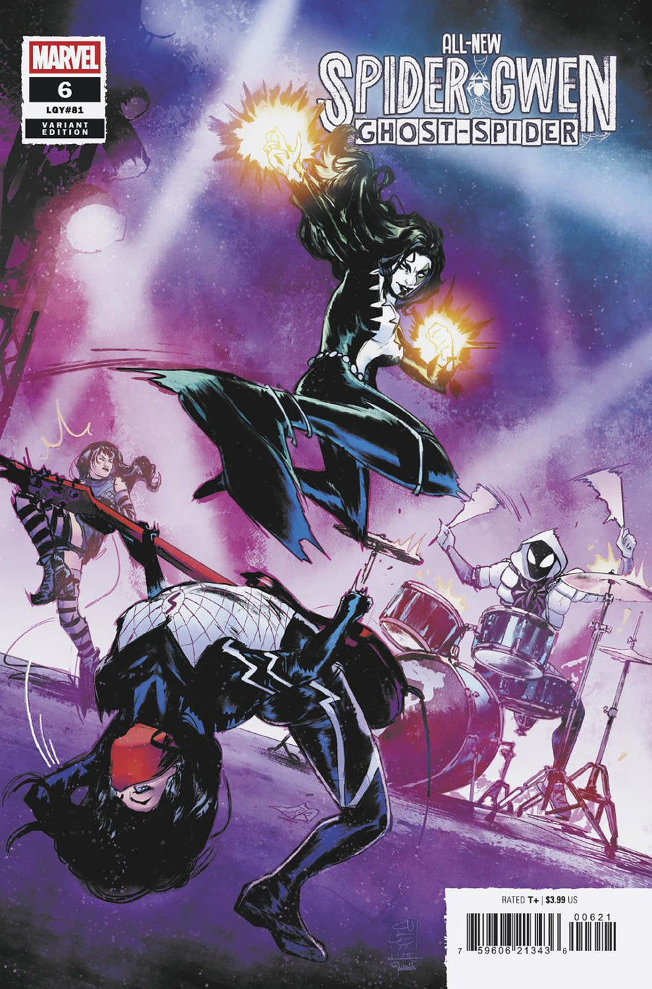 Stock Photo of  All New Spider Gwen: The Ghost Spider #6 Zulema Scotto Lavina Variant Marvel Comics Comics sold by Stronghold Collectibles of Acadiana Lafayette, LA