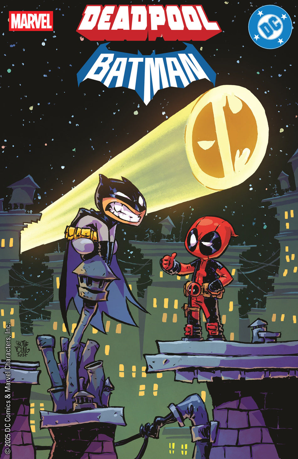 Stock Photo of Marvel/DC: Deadpool/Batman #1 Skottie Young Variant Marvel Comics Comics sold by Stronghold Collectibles of Acadiana Lafayette, LA