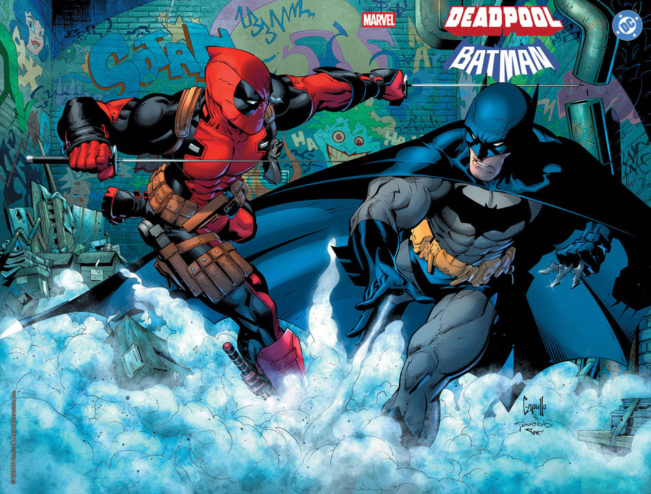 Stock Photo of Marvel/DC: Deadpool/Batman #1 Greg Capullo Wraparound Variant Marvel Comics Comics sold by Stronghold Collectibles of Acadiana Lafayette, LA