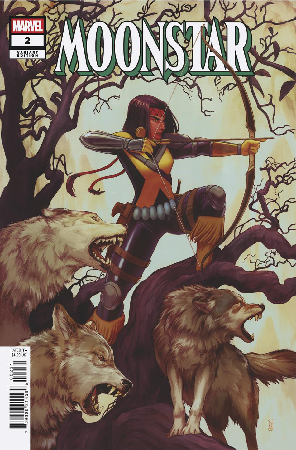 Stock Photo of  Moonstar #2 Nimit Malavia Variant Marvel Comics Comics sold by Stronghold Collectibles of Acadiana Lafayette, LA