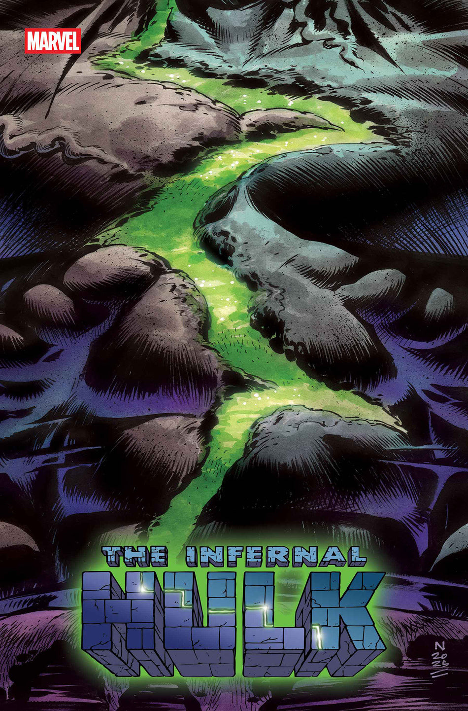 Stock Photo of  Infernal Hulk #1 Nic Klein Promo Variant Marvel Comics Comics sold by Stronghold Collectibles of Acadiana Lafayette, LA
