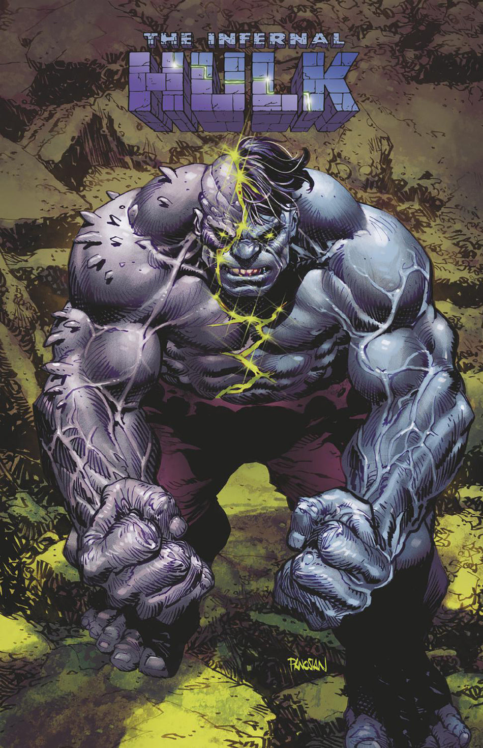 Stock Photo of  Infernal Hulk #1 Dan Panosian Foil Variant Marvel Comics Comics sold by Stronghold Collectibles of Acadiana Lafayette, LA