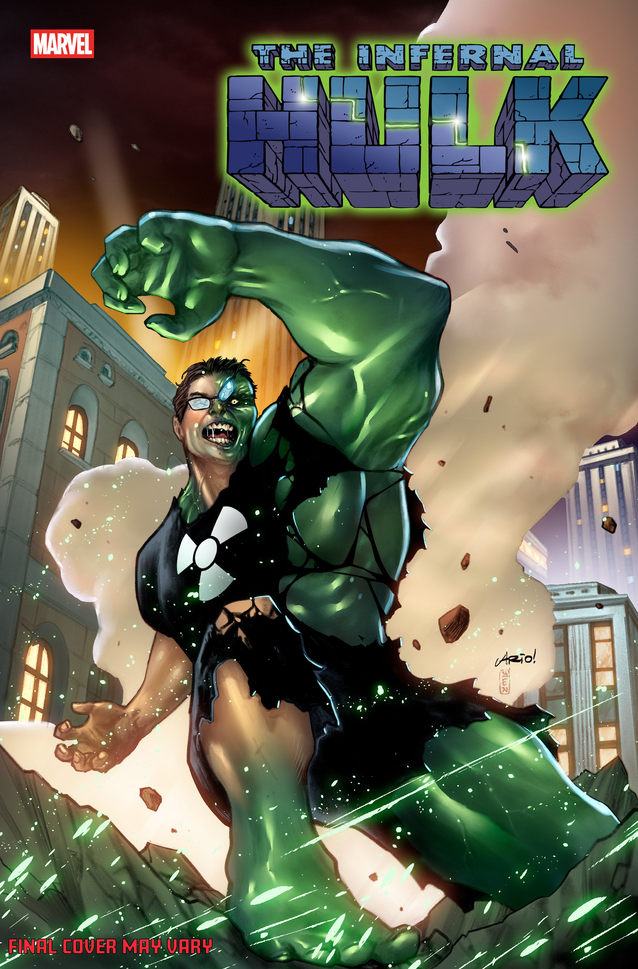 Stock Photo of  Infernal Hulk #4 Ario Anindito Hell's Kitchen Variant Marvel Comics Comics sold by Stronghold Collectibles of Acadiana Lafayette, LA