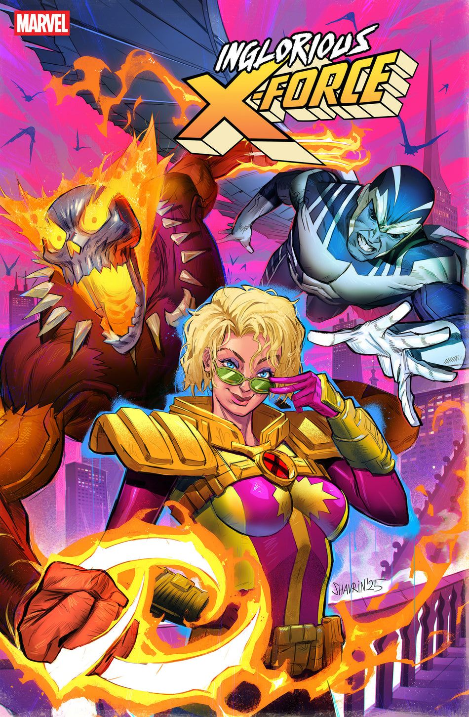 Stock Photo of  Inglorious X Force #1 Ivan Shavrin 1:25 Variant Marvel Comics Comics sold by Stronghold Collectibles of Acadiana Lafayette, LA