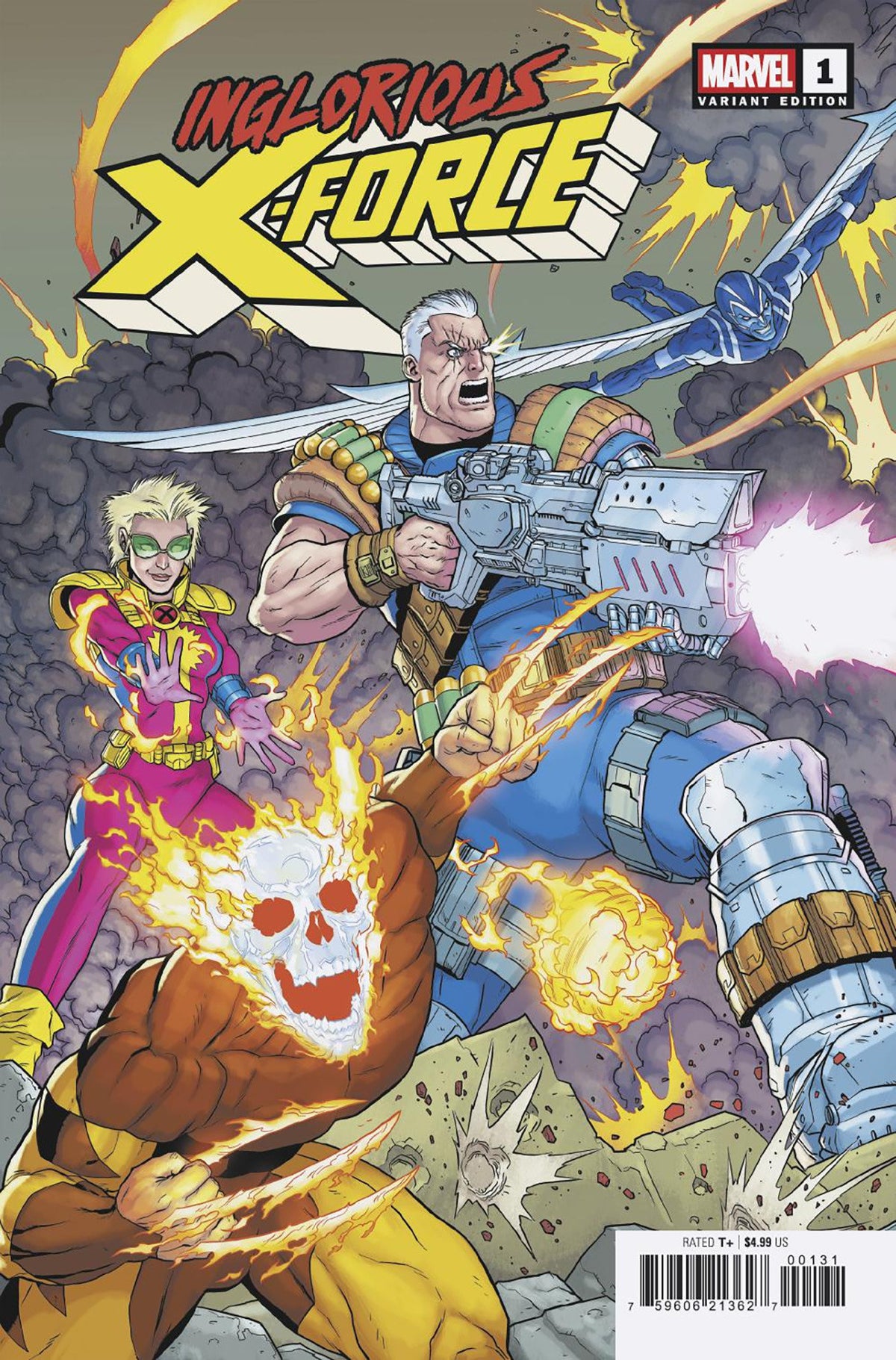 Stock Photo of  Inglorious X Force #1 Jacen Burrows Variant Marvel Comics Comics sold by Stronghold Collectibles of Acadiana Lafayette, LA
