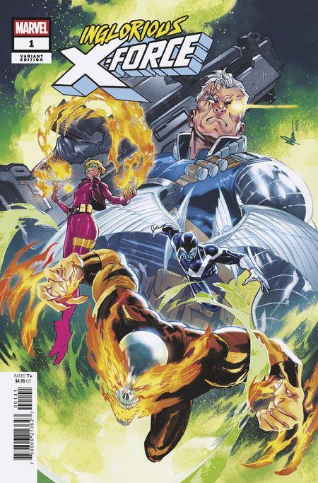 Stock Photo of  Inglorious X Force #1 Francesco Manna Variant Marvel Comics Comics sold by Stronghold Collectibles of Acadiana Lafayette, LA