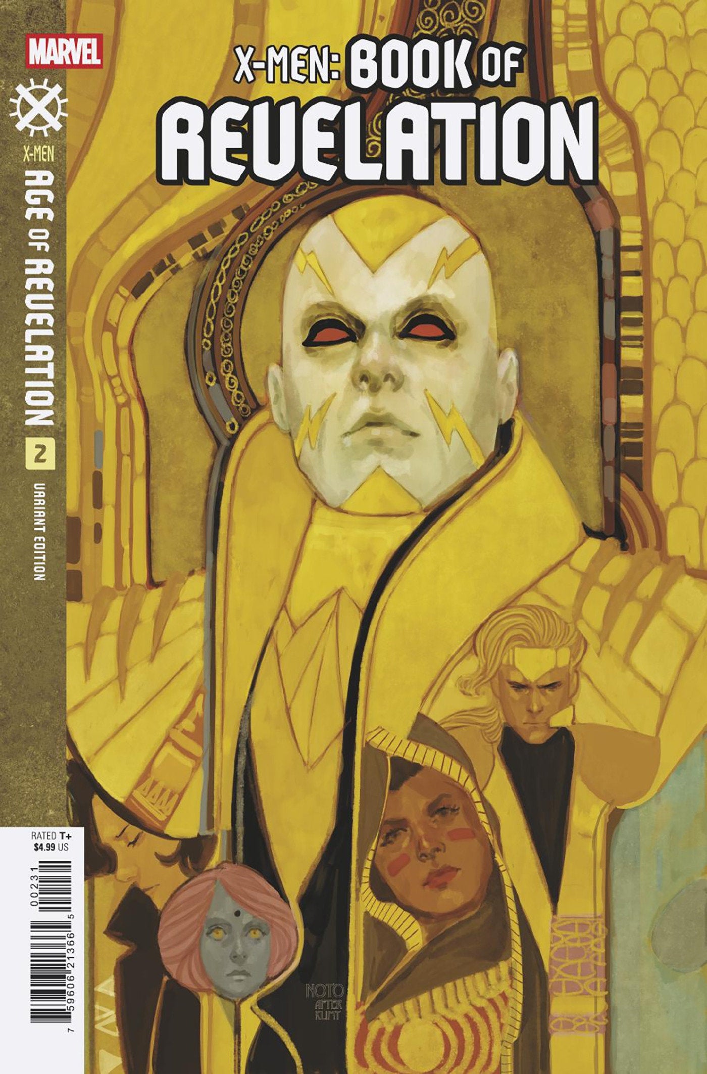 Stock Photo of  X-Men: Book Of Revelation #2 Phil Noto Variant [AOR] Marvel Comics Comics sold by Stronghold Collectibles of Acadiana Lafayette, LA