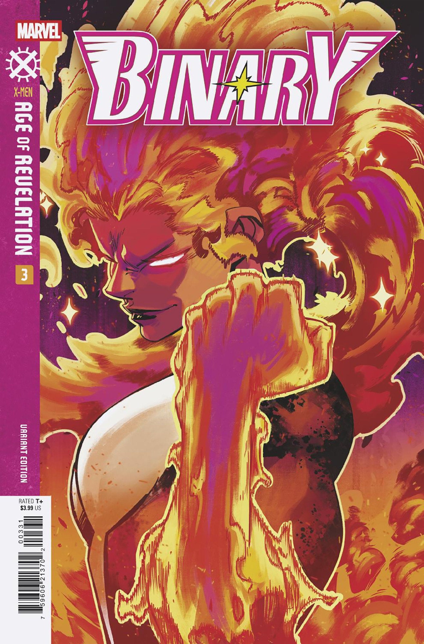 Stock Photo of  Binary #3 Daniele Dinicolo Variant [AOR] Marvel Comics Comics sold by Stronghold Collectibles of Acadiana Lafayette, LA