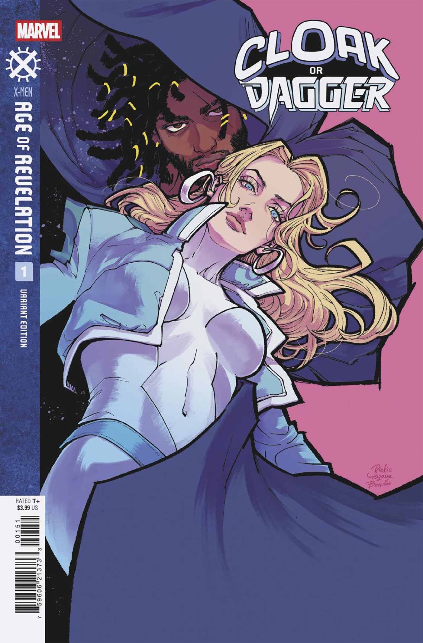 Stock Photo of Cloak Or Dagger #1 Rickie Yagawa Cloak & Dagger Variant [AOR] Marvel Comics Comics sold by Stronghold Collectibles of Acadiana Lafayette, LA
