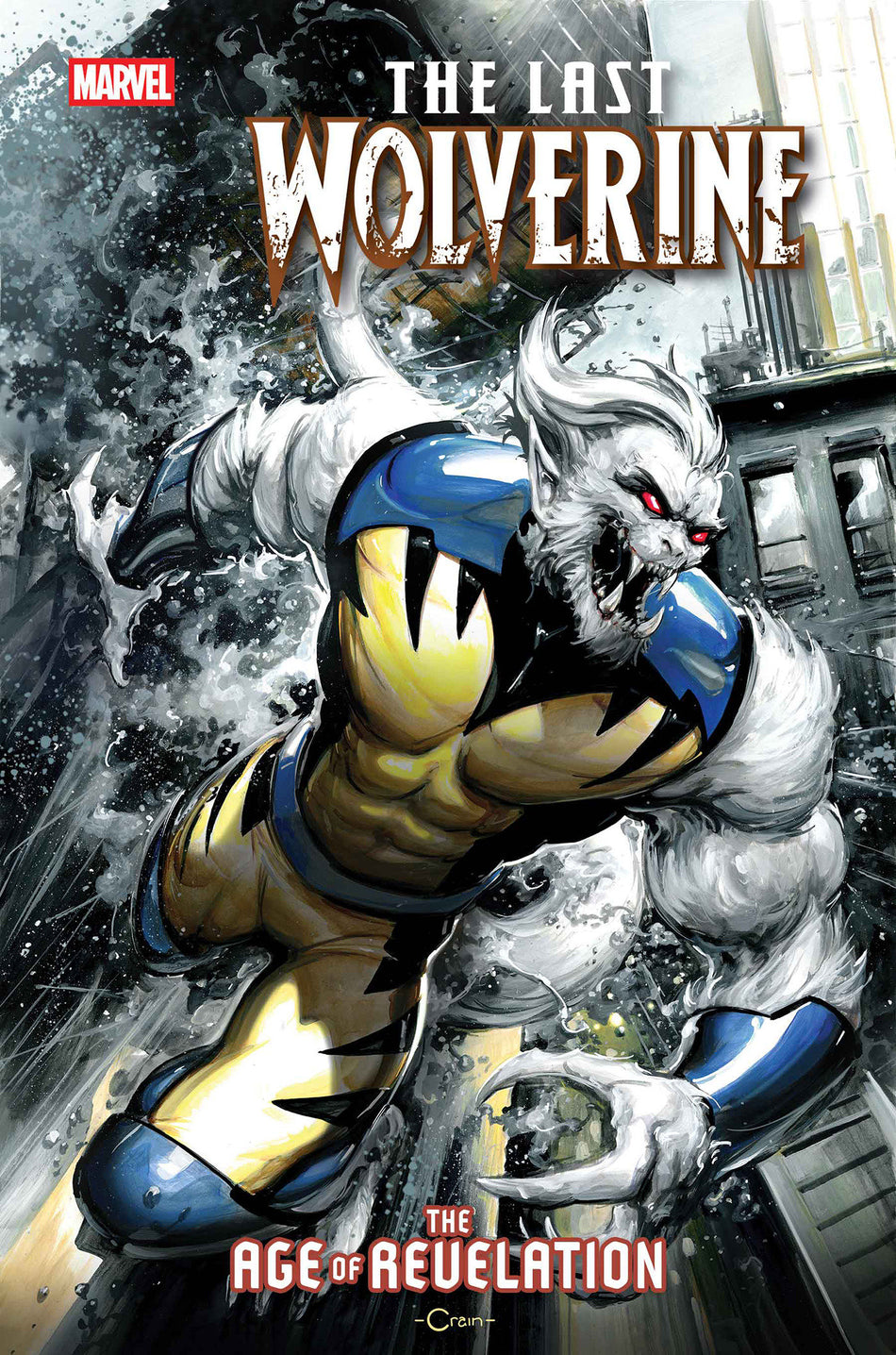 Stock Photo of Last Wolverine #1 Clayton Crain Variant [AOR] Marvel Comics Comics sold by Stronghold Collectibles of Acadiana Lafayette, LA