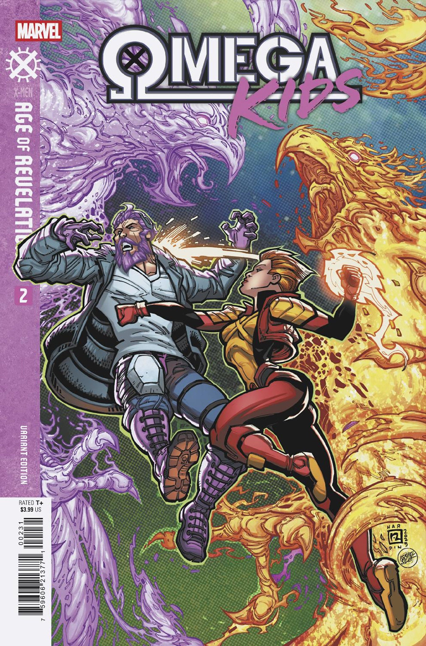 Stock Photo of  Omega Kids #2 Chad Hardin Variant [AOR] Marvel Comics Comics sold by Stronghold Collectibles of Acadiana Lafayette, LA