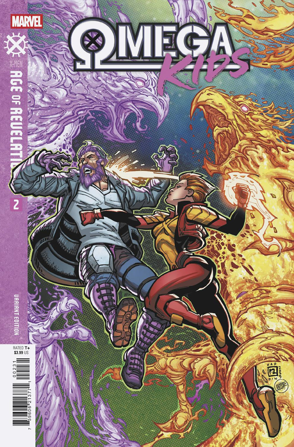 Stock Photo of  Omega Kids #2 Chad Hardin Variant [AOR] Marvel Comics Comics sold by Stronghold Collectibles of Acadiana Lafayette, LA