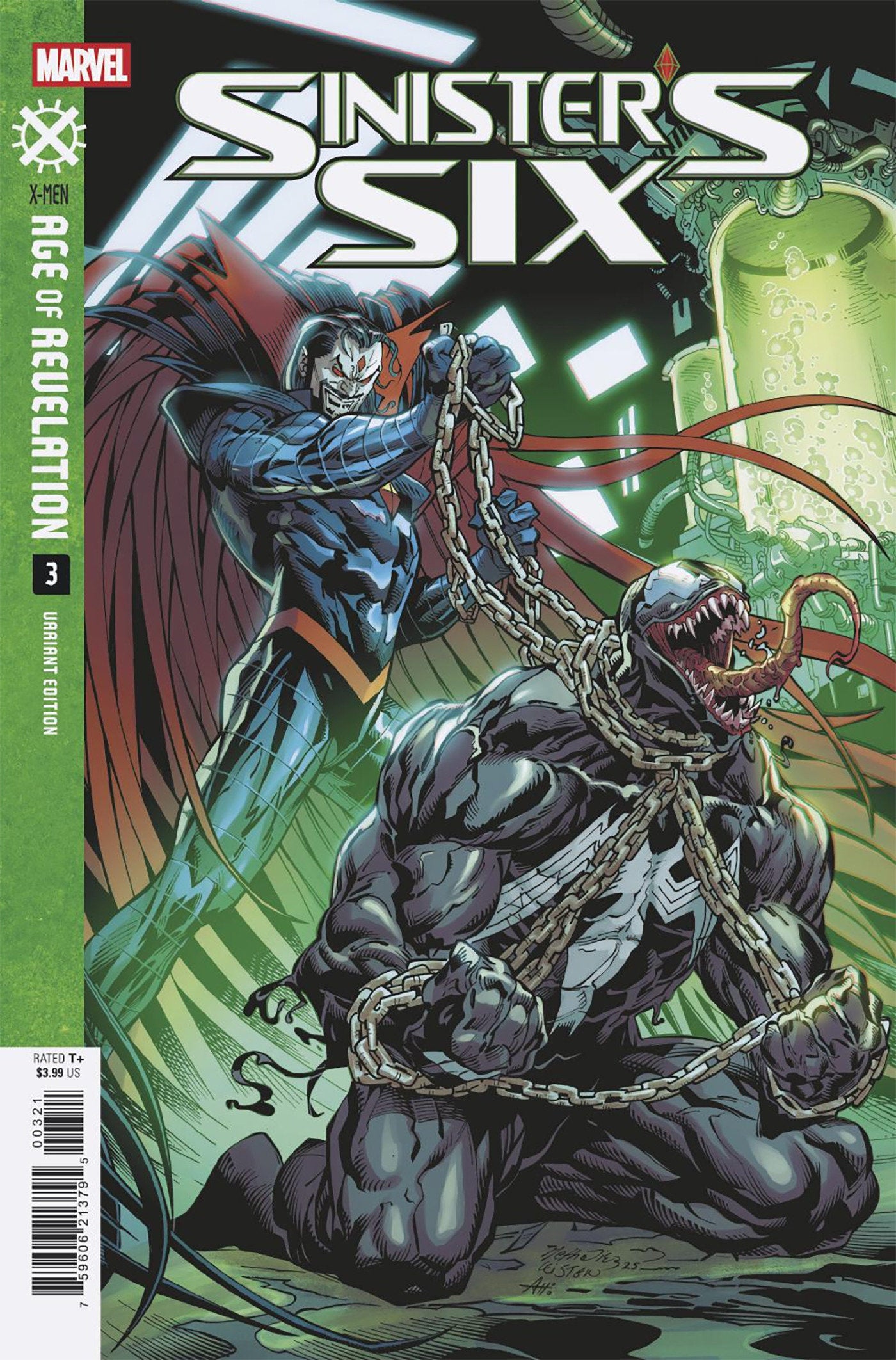 Stock Photo of  Sinister's Six #3 Netho Diaz Variant [AOR] Marvel Comics Comics sold by Stronghold Collectibles of Acadiana Lafayette, LA