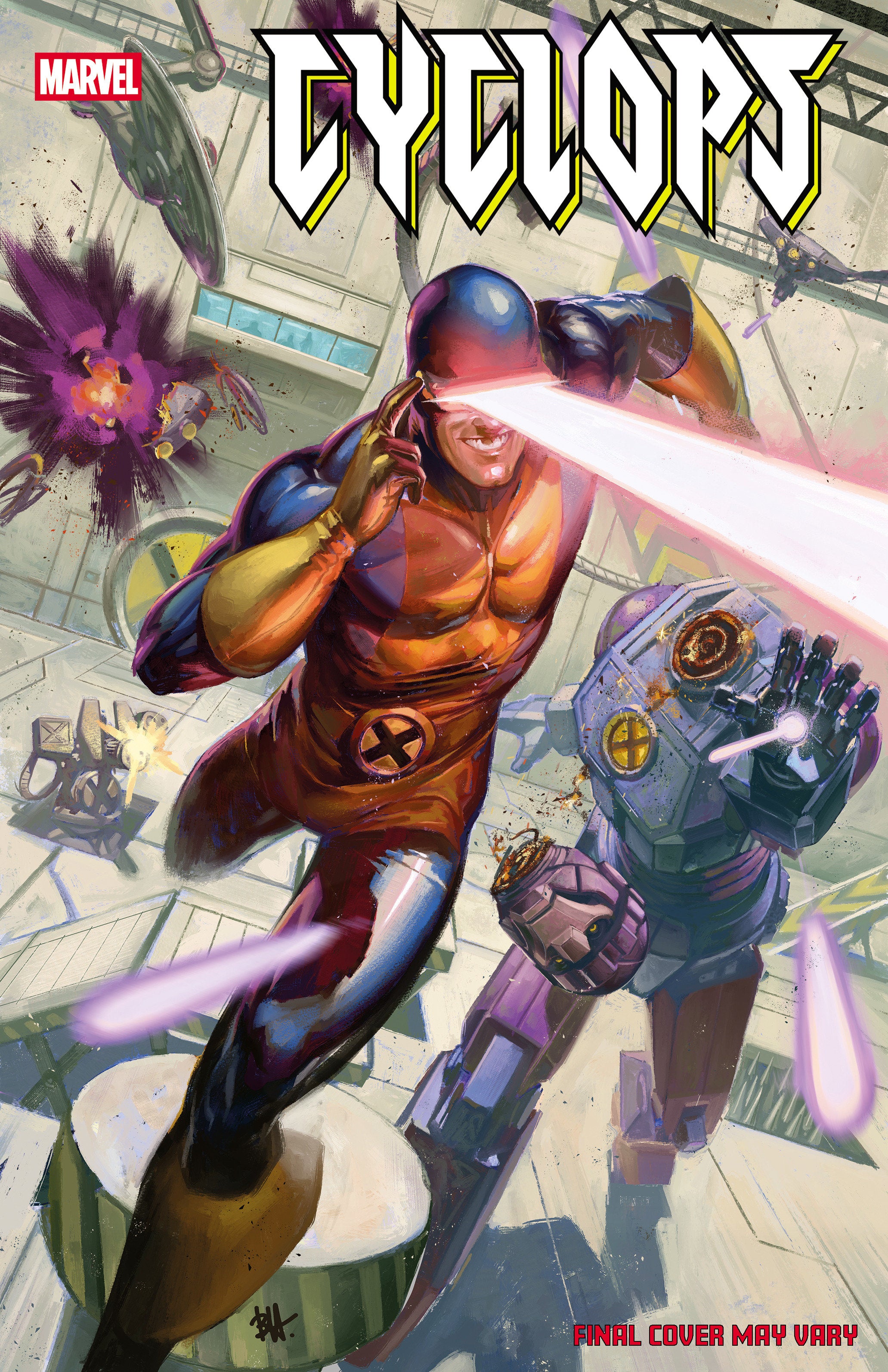 Stock Photo of  Cyclops #3 Ben Harvey Cyclops Variant Marvel Comics Comics sold by Stronghold Collectibles of Acadiana Lafayette, LA