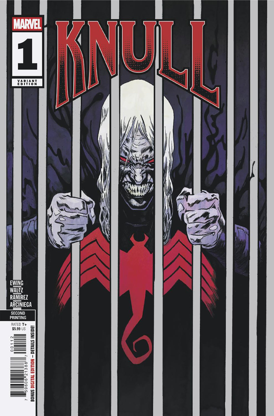 Stock Photo of  Knull #1 Mike Walsh 2nd Printing Variant Marvel Comics Comics sold by Stronghold Collectibles of Acadiana Lafayette, LA