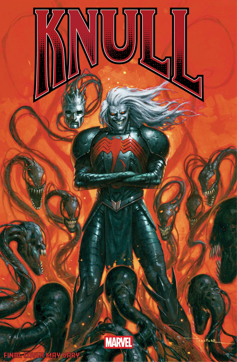 Stock Photo of  Knull #3 Davide Paratore Doom Homage Variant Marvel Comics Comics sold by Stronghold Collectibles of Acadiana Lafayette, LA