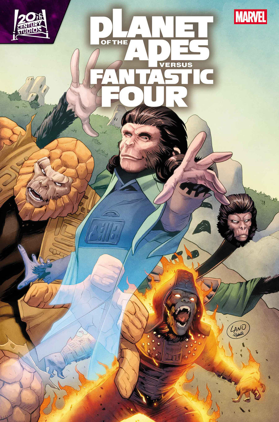 Stock Photo of  Planet Of The Apes vs. Fantastic Four #2 Marvel Comics Comics sold by Stronghold Collectibles of Acadiana Lafayette, LA