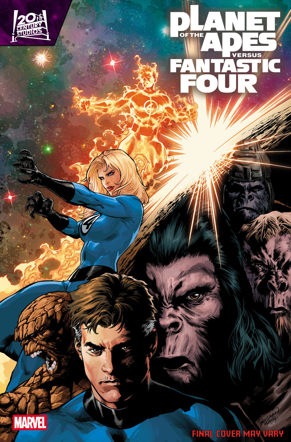 Stock Photo of  Planet Of The Apes vs. Fantastic Four #2 Carlo Pagulayan Versus Variant Marvel Comics Comics sold by Stronghold Collectibles of Acadiana Lafayette, LA