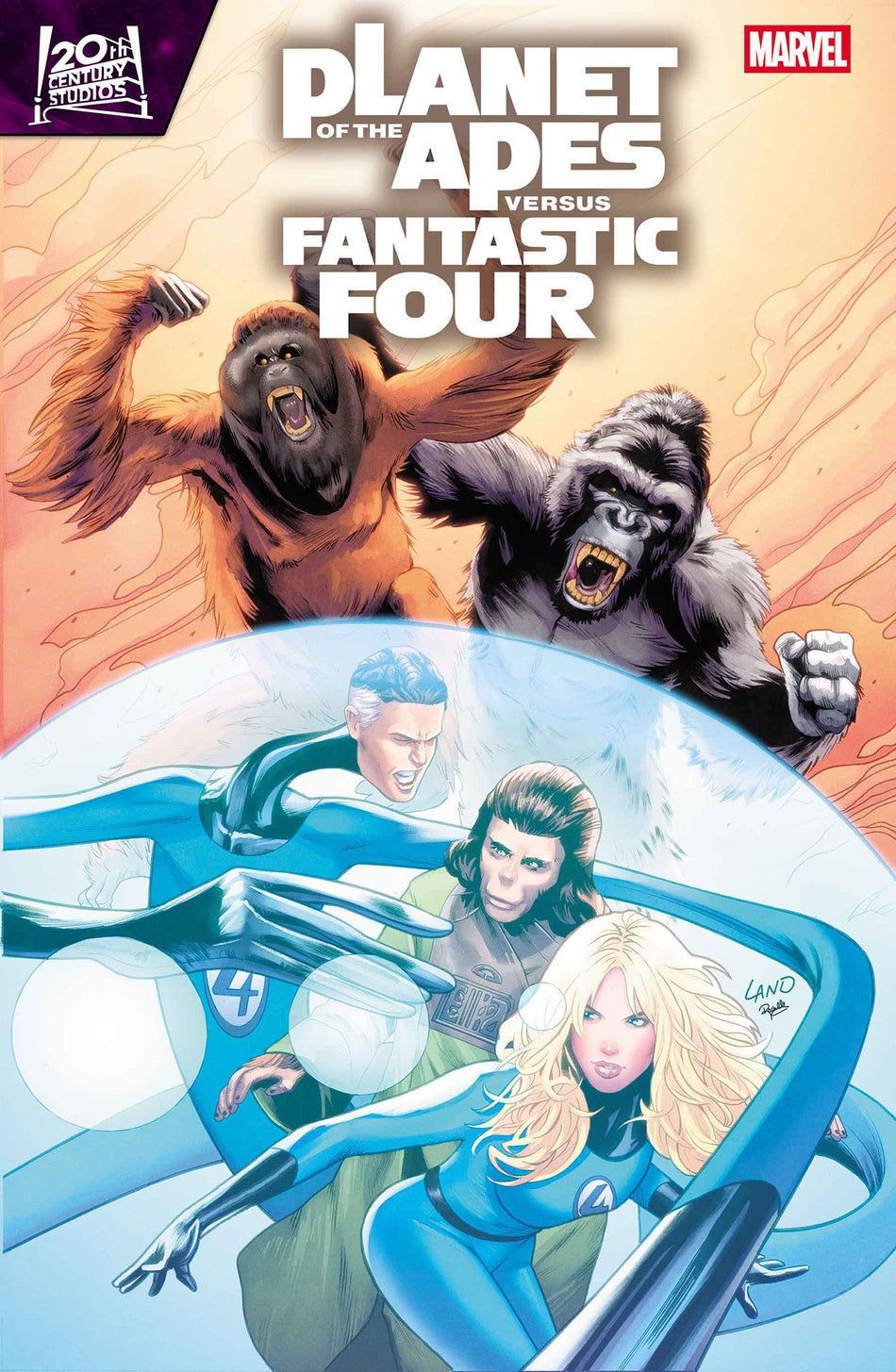 Stock Photo of  Planet Of The Apes vs. Fantastic Four #3 Marvel Comics Comics sold by Stronghold Collectibles of Acadiana Lafayette, LA